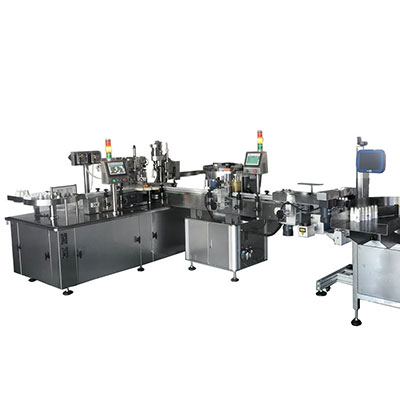 SPWJ50 Spray Filling   and Capping Machine