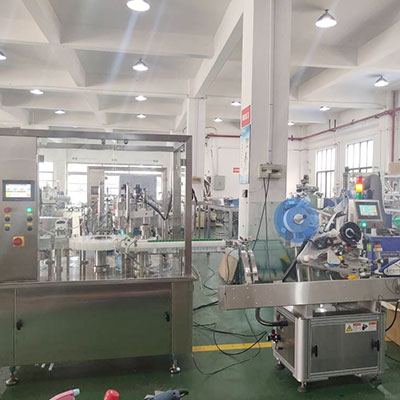 Automatic Reagent Tube Filling Capping and Labeling Machine