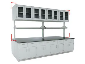 Laboratory Shelving System (Double-Sided)