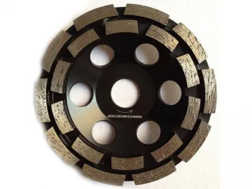 Double Row Diamond Cup Wheel