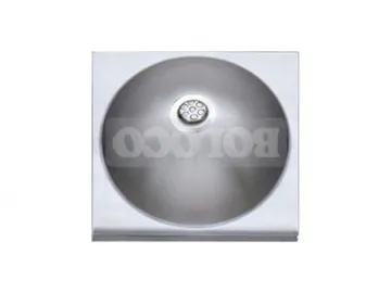 BL-620 Round Single Bowl Stainless Steel Kitchen Sink