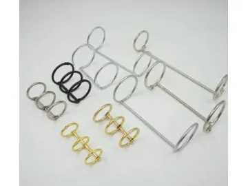 Calendar Binding Ring and Clips