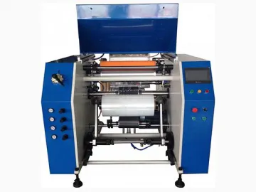 Fully Automatic Five Shaft Stretch Film Rewinding Machine