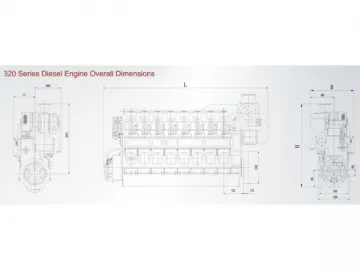 320 Series Marine Diesel Engine