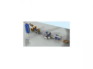 Block Machine with Simple Production Line