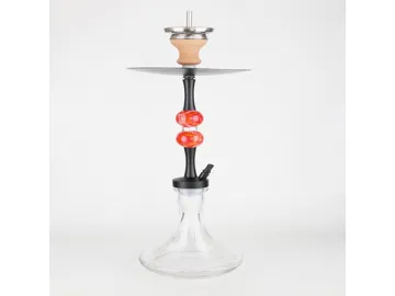 AL0406 Aluminum Hookah, 55cm Tall Hookah