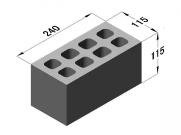 Perforated Block