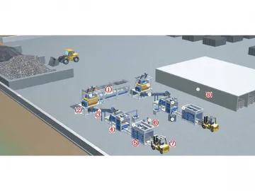 Simple Brick Production Line