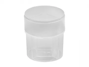 IML Round Container with Lid, Four Divisions, CX004B