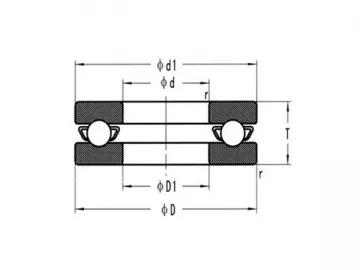 Ceramic Thrust Ball Bearing