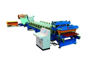 High Speed Steel Tile Forming Machine