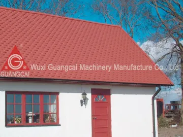 GWC15-1239 Beaver Roof Tile Roll Forming Machine