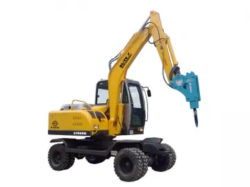 8 Ton Wheeled Excavator