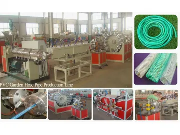 PVC Fiber Reinforced Flexible Hose Production Line