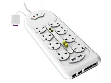 8-Way Multi-functional Power Board