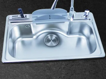 Topmount Single Bowl Sink