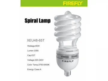 Energy Saving Lamp, Spiral Shape CFL