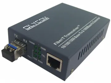 SFP Fiber Media Converter TAX30-XX/XX, External Power Supply