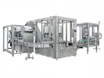 Bottle Filling Capping Labeling Line