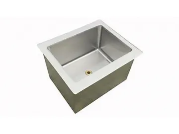 Stainless Steel Drop In Ice Bin