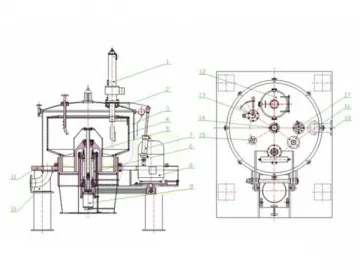 Automatic Shaking Bag Centrifuge