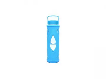 Loop Cap Glass Water Bottle