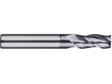 U-S3  General Purpose Solid Carbide End Mill - Square End - 3 Flutes