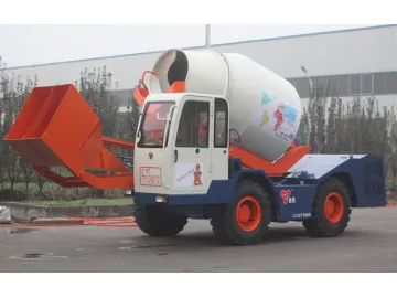 3.5m³ Self-Loading Concrete Mixer, LYJZY3500