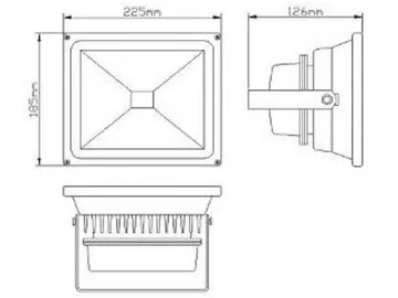 30W LED Flood Light