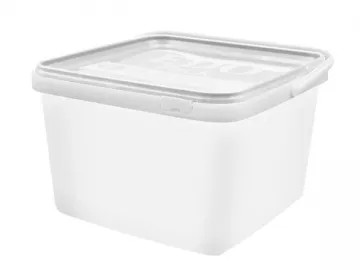 3800ml IML Container with Lid, Square Container, CX077