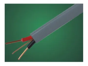 PVC Insulated Flat Power Cable with ECC