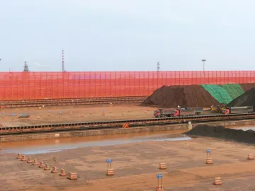 Wind Fence (for Iron Oree Dust Control)