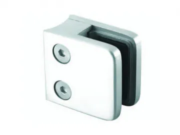 Stainless Steel Small Square Type Glass Clamp