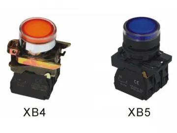 Button Switch with LED Light