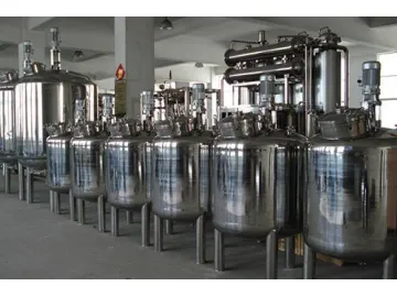 Stainless Steel Reactor  (Steam Jacketed Vessel)