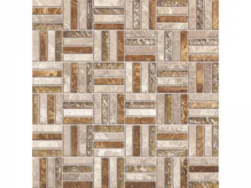 Stone Mixed Glass Mosaic Tile (Exquisite Series)