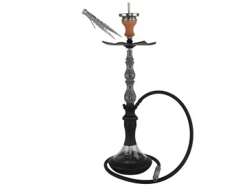 WOOD-B002 Wooden Hookah, 79cm Complete Set Hookah