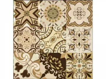 Glazed Porcelain Tiles (Patterned Tiles)