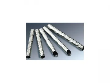 Twisted Stainless Steel Pipe