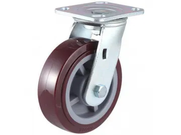 280~420kg Heavy Duty Polyurethane Wheel Caster