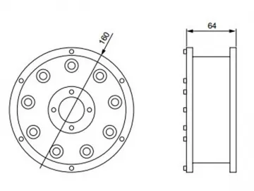 RGB LED Underwater Light