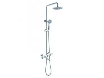 Copper Cartridge Chrome Thermostatic Mixer Shower Valve