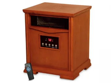 WI-0037G Wood Cabinet Infrared Heater