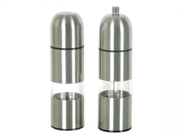 Stainless Steel Salt and Pepper Mill