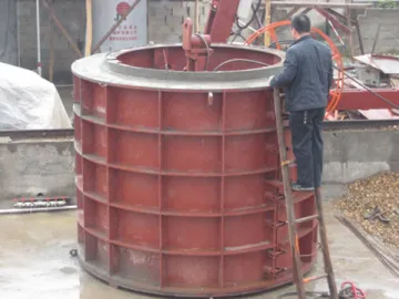 Vertical Vibrating Concrete Pipe Mould