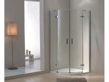 Frameless Hinged Shower Room