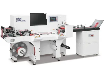 SMART-330-HMC Label Inspection, Slitting and Rewinding Machine