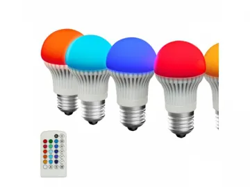 A60 RGB LED Bulb Light