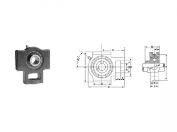 UCT200 Take Up Bearing Units