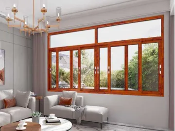 Three-Track Sliding Window, Aluminum Window